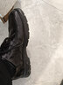 百丽打孔透气休闲皮鞋男夏季真皮缓震按摩商务鞋A1111BM3 黑色系带A1111 42 (260mm) 实拍图