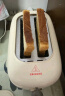 小熊（Bear）面包机 家用多功能全自动多士炉早餐机烤吐司机 烤三明治面包片轻食机 6档烘烤带防尘盖DSL-C02K8 实拍图