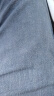 构致（GLOY&ZENITH）春夏季亚麻休闲裤子男直筒裤宽松松紧腰抽绳棉麻中国风苎麻长裤 蓝色（春夏款） XL(125-140斤) 晒单实拍图
