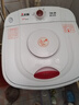 志高（CHIGO）脱水机甩干机 大容量甩干桶单脱甩干机小型迷你婴儿不锈钢内桶家用 9.8kg带烘干【不锈钢内桶加蓝光】 实拍图