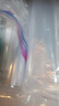 QDZX5号10*15cm100只自封袋食品袋保鲜袋PE袋密封袋防水防潮防尘袋 实拍图