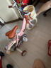 永久（FOREVER）永久折叠儿童自行车3-6岁自行车儿童单车儿童小孩自行车学生 12寸高配粉|一体轮+可折叠+礼包 实拍图