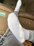 南极人5双袜子男长筒夏季防臭袜纯色黑白色60%棉袜抗菌男士学生运动长袜 【长筒袜】白色5双 均码 实拍图