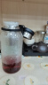 【斜挎杯套】波比熊茶水分离高级感玻璃杯大容量2000ml耐高温男士水壶夏便携女车载工友泡茶水分离杯子 茶水分离壶1000毫升+茶水分离网+斜挎杯套+杯刷 实拍图