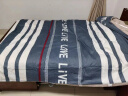 南极人100%纯棉三件套1.2/1.5米床上用品单人宿舍床单枕套被套150*200cm 实拍图