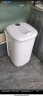 美的（Midea）家用迷你仿生手洗洗鞋机小型洗鞋机360°净洗不伤鞋宿舍租房懒人神器智能半自动/全自动刷鞋机 4.5KG半自动+仿生手洗【MXX45VWE】 实拍图