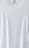 浪莎（LangSha）冰丝背心男7A级抗菌夏季男士无痕薄款休闲运动打底衫跨栏3件装 晒单实拍图