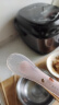 十月结晶 婴儿勺子宝宝硅胶软勺新生儿喂水小勺子儿童餐具辅食软头 水蜜桃粉（两个装）+收纳盒 晒单实拍图
