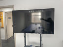AOC会议电视4K超清会议平板一体机移动电视会议室显示屏投影投屏商用电视多媒体一体机智能显示智慧屏55英寸55NV+移动支架 实拍图