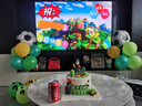 酷依宝户外周岁生日派对气球场景布置海报男孩女孩儿童野餐装饰挂布拍照 实拍图