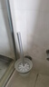 格拉菲亚（免打孔）不锈钢马桶刷马桶杯厕所刷架浴室五金挂件刷头刷杆 磨砂马桶刷杯 实拍图