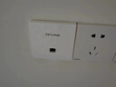 TP-LINK普联【上门安装】全屋wifi6覆盖无线ap面板千兆套装AX3000Mac家庭组网Poe路由器全屋路由器 【wifi6】9口大功率主机+5台面板（皓月白） 实拍图