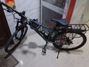 永久（FOREVER）自行车男女铝合金双碟刹山地车青少年成人越野竞技避震单车 24速26寸钢架-消光灰 实拍图