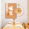 墨派（Mopai） 客厅装饰画现代简约沙发背景墙壁画三联画轻奢挂画免打孔 金鹿招财 大套(左右60x80+中110x80)晶瓷 实拍图