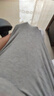 芬也孕妇哺乳吊带背心免穿内衣母乳喂奶上衣防走光可外穿夏季春秋内搭 灰色 -凉感莫代尔 XXL 【适合：130斤-150斤】 实拍图