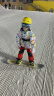 BISSFEED儿童滑雪护脸面罩防晒防紫外线骑车围脖防风冬天保暖透气速干头套 白色太空 均码（高弹力） 实拍图
