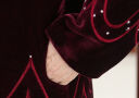 奉孝中老年人秋冬衣服女奶奶装时尚老人冬装加绒加厚外套妈妈棉衣太太 红色 5XL（建议150-165斤） 晒单实拍图