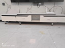 宜造（YIZAO）电视柜落地2024最新款现代简约客厅家用小户型伸缩茶几电视柜组合 组合|电视柜(200-270)+茶几140 上门安装(省心) 实拍图