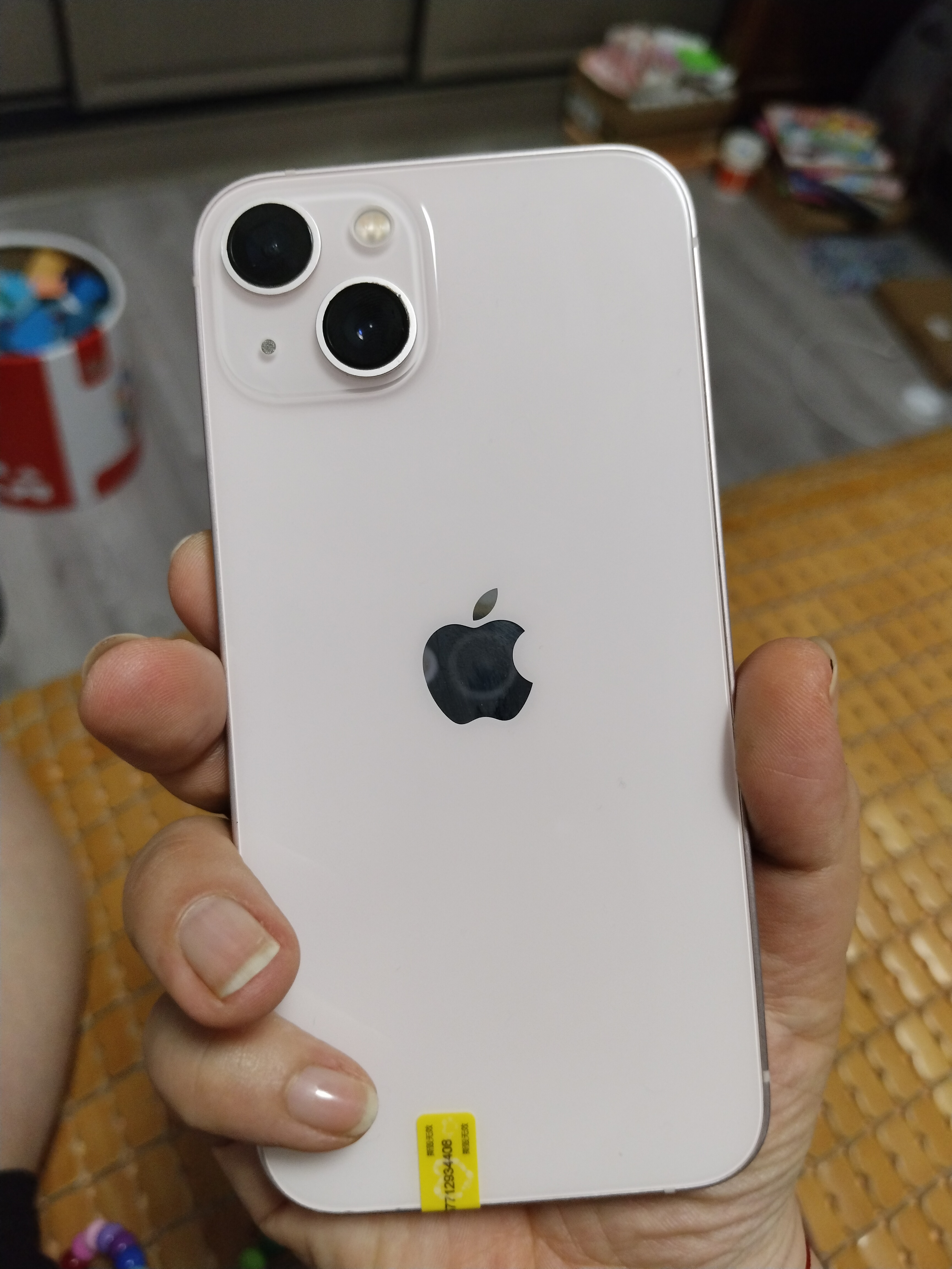 Apple 苹果13 iPhone 13 移动联通电信苹果5G 二手手机  国行国行补贴 粉色 512G白条24期免息0首付 实拍图