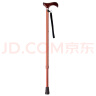 一期一会（ichigo ichie）日本老人拐杖 轻便手杖铝合金拐棍 可伸缩高低可调 AS-10桔色 实拍图
