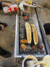 尚烤佳（Suncojia） 烧烤网 烤鱼网 烤鱼夹 双鱼网 烧烤烤蔬菜夹 烧烤工具配件 实拍图