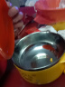 邦仕尼小黄鸭316不锈钢双耳碗食品级儿童碗防摔防烫吃饭宝宝餐具带盖 黄色(JZ-003注水保温碗) 晒单实拍图