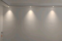 雷士（NVC）LED射灯客厅背景墙嵌入式筒灯全铝天花灯雅白7瓦暖白开孔65-75mm 实拍图