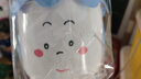 茶花纸巾盒卫生间纸巾筒纸巾架厕纸盒免打孔家用塑料卷纸盒 蓝色(卡通款) 实拍图