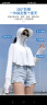 俞兆林防晒衣女夏季2025新款薄款遮阳透气短外套女短款防晒斗篷户外外套 粉色【升级斗篷透气款】 均码 【适合80-150斤】 实拍图