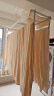 素时代床上四件套纯棉 A类100%全棉日式水洗棉被套1.8/2.0米床 米密条 实拍图