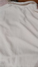 皮尔卡丹（pierre cardin）纯棉短袖t恤女2024新款华夫格polo衫夏季装宽松韩版小个子短款上 杏色 M (适合80-110斤) 晒单实拍图
