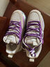 达芙妮老爹鞋女款2026爆款春季透气鞋子女厚底增高女鞋榴莲底轮胎跑步鞋 米紫色【5.5CM榴莲底】 38 实拍图