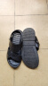 意尔康男鞋软底透气户外休闲拖鞋两用沙滩鞋男士凉鞋 96559W 黑色 41 实拍图