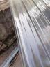 采光板阳光板采光彩钢瓦屋顶车棚透明树脂阳光房玻璃纤维阳台防雨 1.2厚  一件一张 3米长 90公分宽（五张起发） 晒单实拍图