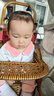 恩曜仿藤婴儿推车夏天藤椅车可坐可躺宝宝轻便手推车儿童藤椅车小推车 小怪兽棚【送大礼包/调节踏板】 实拍图