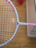 李宁（LI-NING）羽毛球拍全碳素超轻成人学生训练比赛拍攻守兼备单拍 白色 实拍图