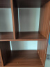 蔓斯菲尔（MSFE） 书架简约落地收纳多功能大容量省空间储物架多层置物书架柜子 【90%的选择】80*180cm古檀木色 实拍图