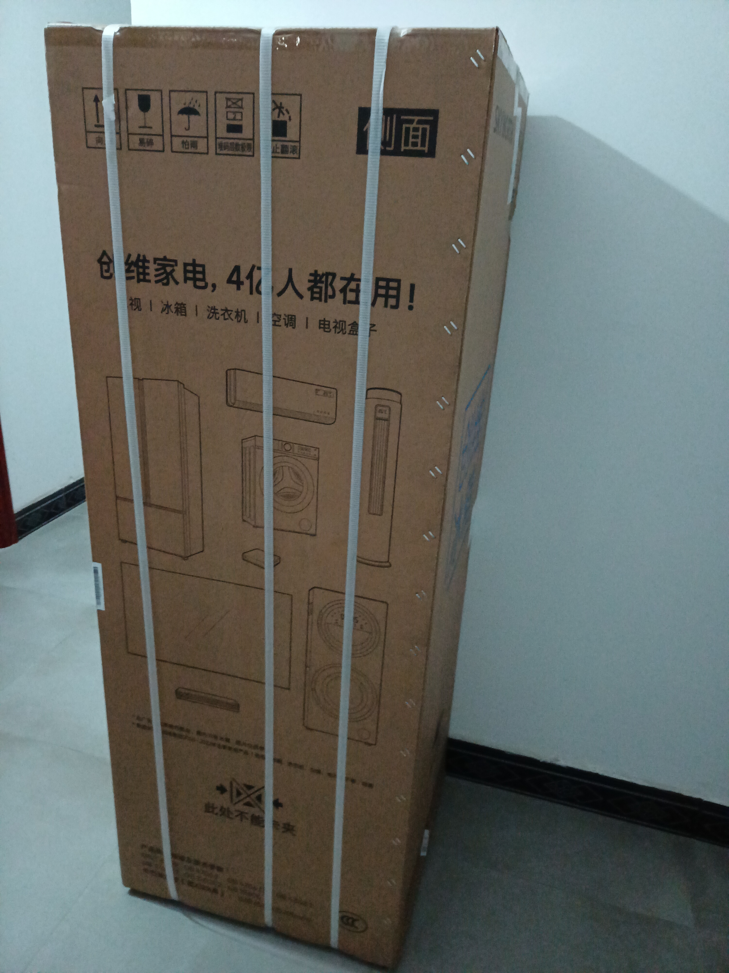 创维(SKYWORTH)185L+ 两门双门迷你小型电冰箱 家用租房宿舍用 节能省电低音降噪 冷藏冷冻 实拍图