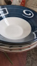 康琴（KANGQIN） 釉下彩日式大容量家用陶瓷斗笠碗网红泡面碗汤碗水果沙拉碗 日式混色8英寸斗笠碗【4个装】 晒单实拍图
