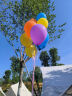 欧妮姿加厚乳胶气球生日布置派对表白户外装饰会场婚礼开业求婚50只装 实拍图