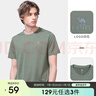 骆驼（CAMEL）户外运动T恤女款 男女透气跑步运动短袖速干T恤 A1S1NX106 实拍图