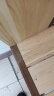 森普顿 衣柜卧室平开门衣柜实木组合现代简易简约板式家用柜子收纳衣橱 四门衣柜+1.5M浅胡桃色床+床垫 实拍图