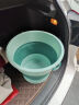 本迪17L大号折叠水桶车载户外储水桶钓鱼桶旅行洗车桶家用泡脚桶绿色 实拍图