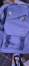 格比森书包男女初高中大学生背包双肩包大容量防刮耐磨笔记本电脑包 蓝色（带鸭子挂件/带徽章） 实拍图