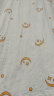 猫人【A级防螨抗菌纯棉】女士睡衣女春夏性感星月印花可外穿奶白L 实拍图