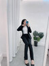 晨芙职业小西装女外套春秋商务气质西服套装面试正装酒店经理工作服 单件黑色西装 XL 建议110-120斤 实拍图