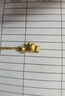 中国黄金（CHINA GOLD）黄金吊坠女十二生肖吊坠3D硬金情侣足金挂坠送女友送老婆生日礼物 憨厚猪 约1g 实拍图
