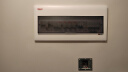 德力西电气配电箱家用强电箱暗装空开断路器照明箱透明门CDEN1-AR24T 24回路 实拍图