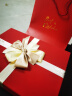 柯柯安礼盒空盒红色礼品盒子大号结婚伴手礼盒生日礼物包装盒新年礼物盒 喜庆红+礼袋 5号28*20*8.5cm 晒单实拍图