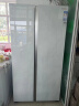 澳柯玛（AUCMA）609升对开门冰箱双开门冰箱家用一级能效变频无霜大冷冻玻璃面板 冰珀白 以旧换新 BCD-609WPGNEV 实拍图